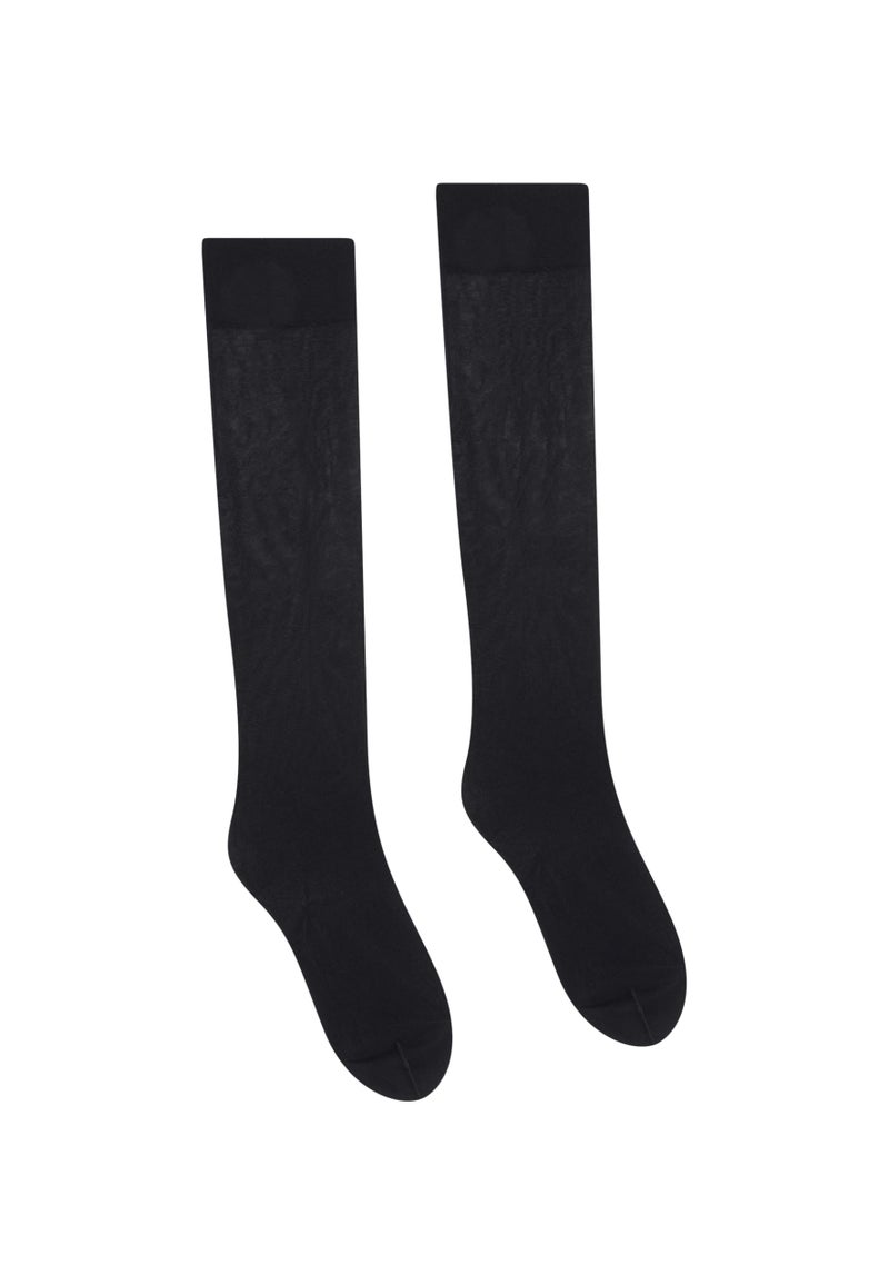 Wolford Satin Touch 20 Knee-Highs for Women Silky Smooth Sheer Socks with Elegant Sheen Comfortable Fit for All-Day Wear Small Black - Image 3